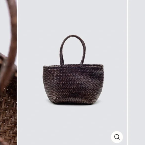 Dragon Diffusion Dark Brown Woven Tote - Picture 5 of 7